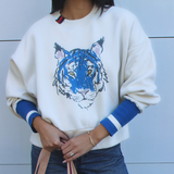 sweatshirt | la fauve | bone