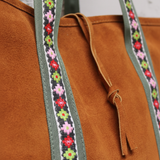 1o1 russel tote | suede fleur
