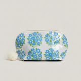 no. 4 small cosmetic | blue floral