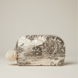 no. 4 small cosmetic | brown toile