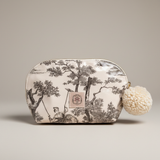 no. 4 small cosmetic | brown toile