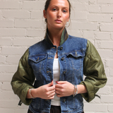 denim jacket | la fauve
