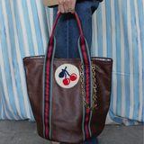 miles bucket bag | cherry