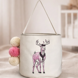 harrison mini bucket | pink deer