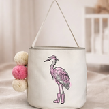 harrison mini bucket | pink heron