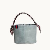 pascal bucket bag | silver distressed leather | vintage gucci