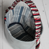 pascal bucket bag | silver distressed leather | vintage gucci