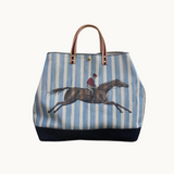 lenny large | blue stripe with final stretch