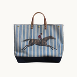 lenny large | blue stripe with final stretch