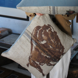 square pillow | buffalo