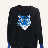 deconstructed pullover | la fauve | french navy