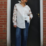 brooks button-down | brown toile