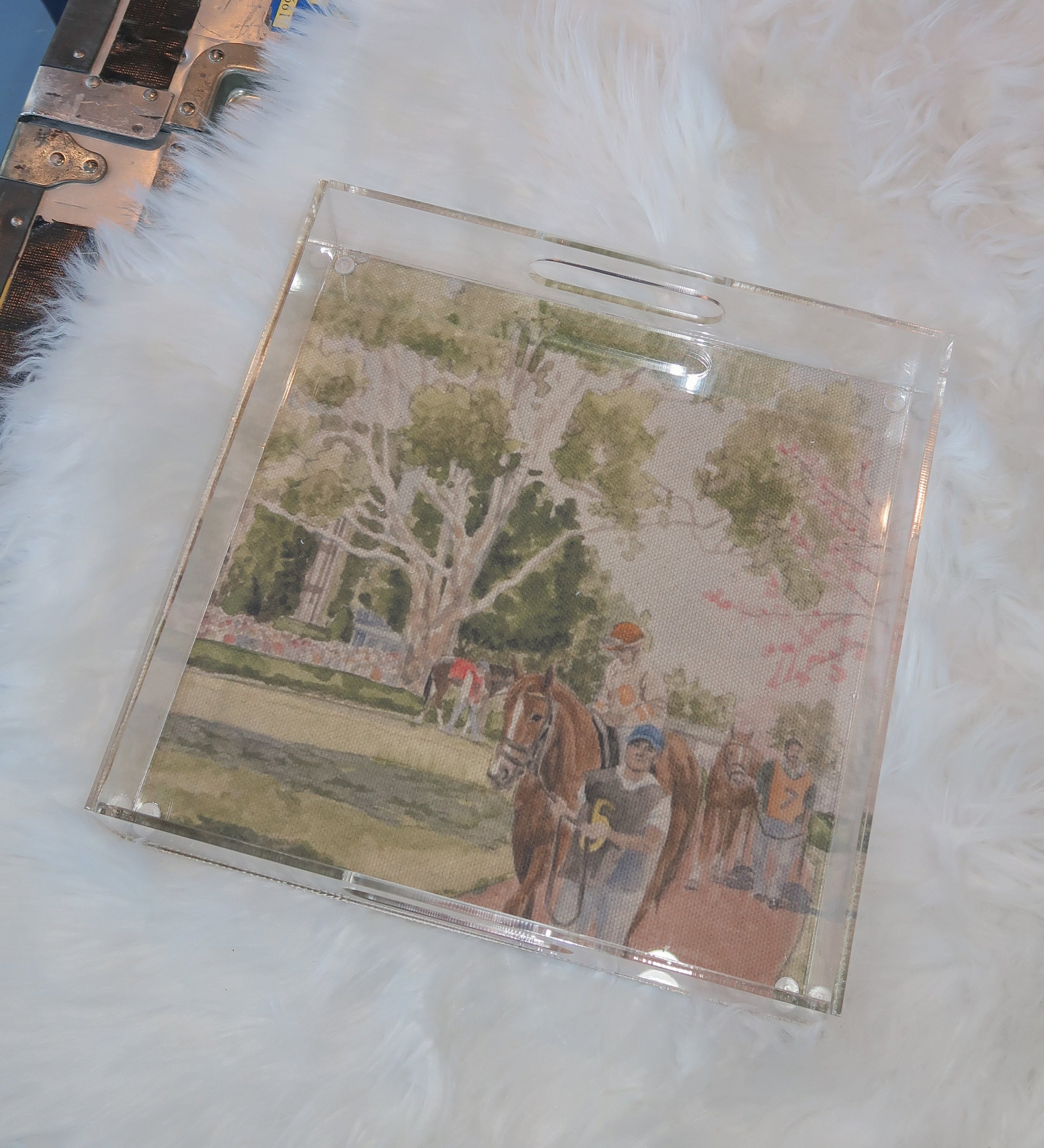 acrylic tray | square