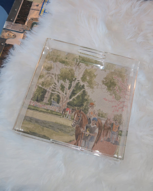 acrylic tray | square