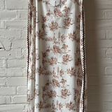 townes skirt | cactus toile
