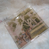 acrylic tray | square