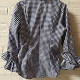 jennings blouse | midnight gingham