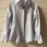 jennings blouse | powder blue