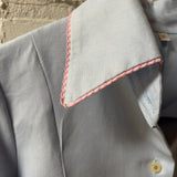 jennings blouse | powder blue