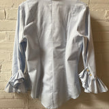 jennings blouse | powder blue