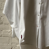 brady boyfriend shirt | blanc white