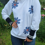 sweatshirt | star spangled daisy