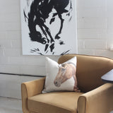 pillow | square | horse portrait