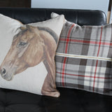 pillow | square | horse portrait