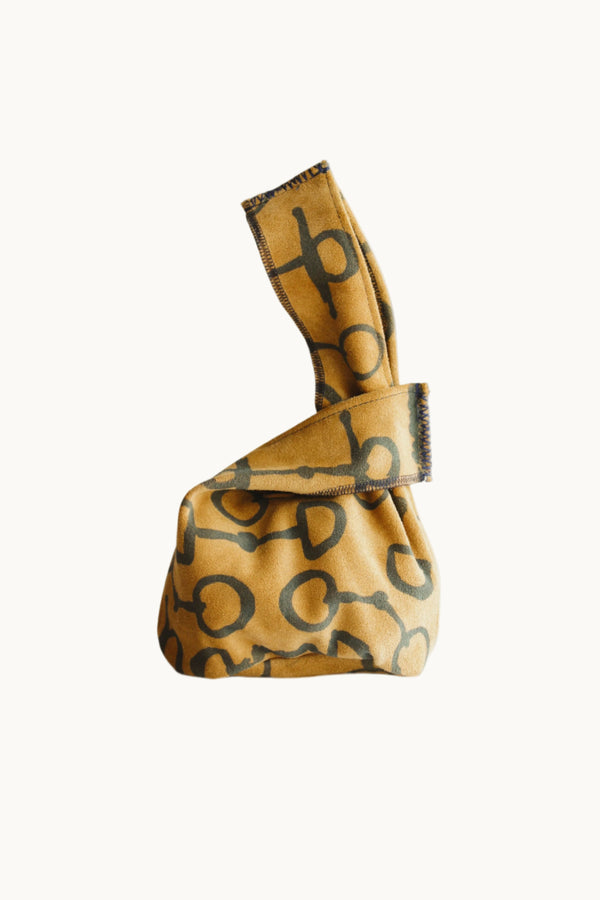 presley pouch | suede horsebits