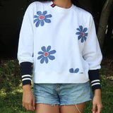sweatshirt | star spangled daisy