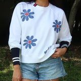 sweatshirt | star spangled daisy
