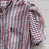 miller shirt | crimson check | L