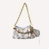 walton chain bag | block print