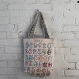 monogram tote