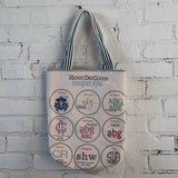 monogram tote