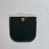 2 piece leather crossbody | green