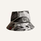 beau rain hat | mod black floral