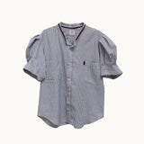 miller shirt | nautical seersucker | L