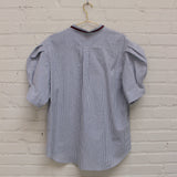 miller shirt | nautical seersucker | L