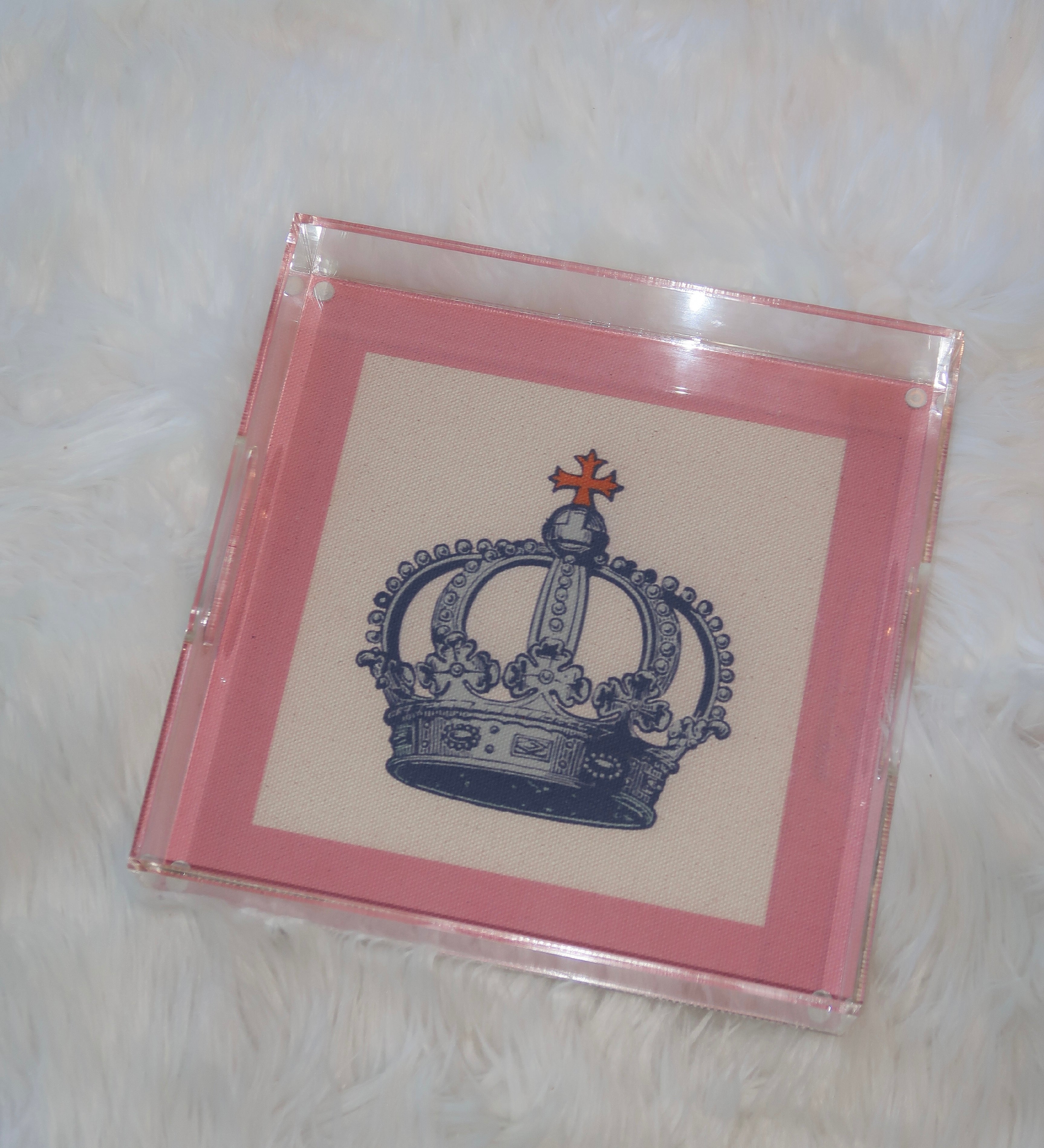 acrylic tray | square