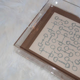 acrylic tray | square