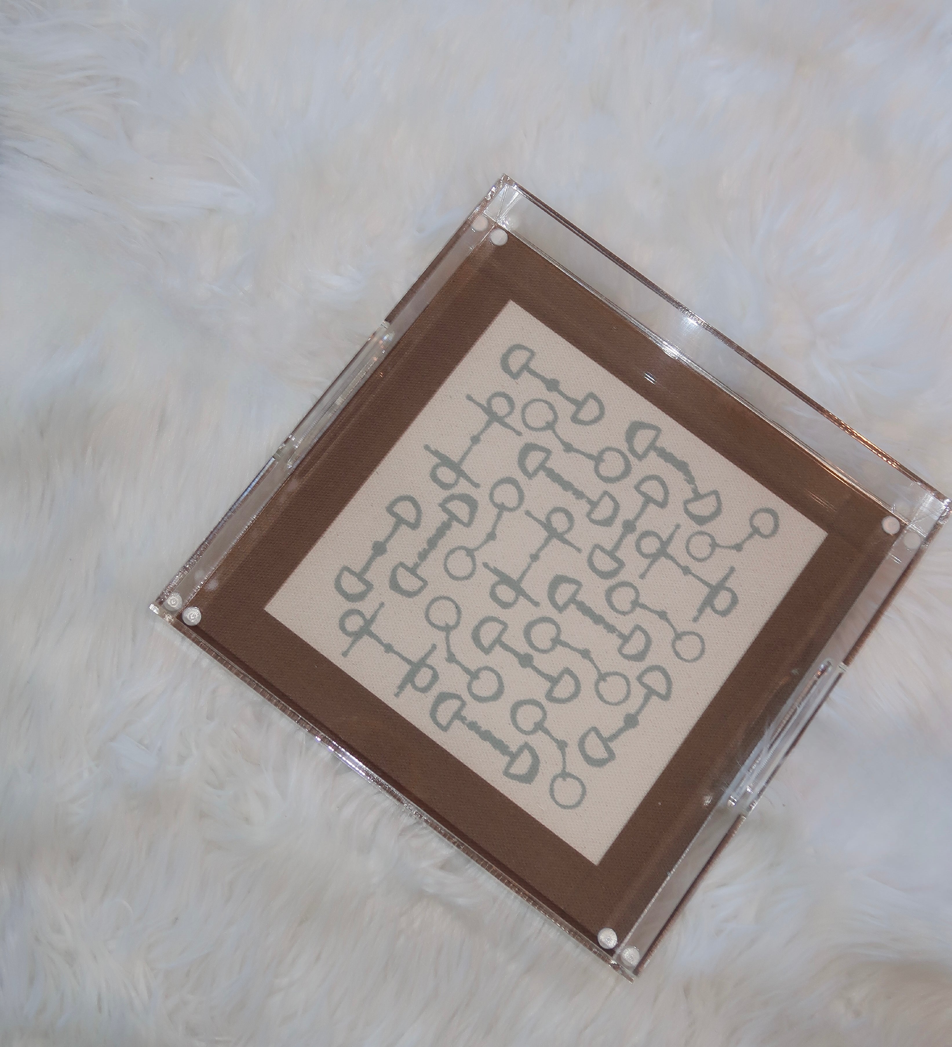 acrylic tray | square