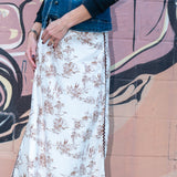 townes skirt | cactus toile