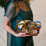 brando clutch | leopard