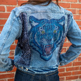 THE denim jacket | blue tiger