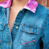 THE denim jacket | dragonfruit
