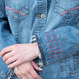 THE denim jacket | dragonfruit