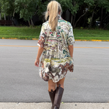 frankie swing dress | race day