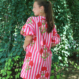 day dress | poppy stripe