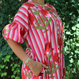 day dress | poppy stripe